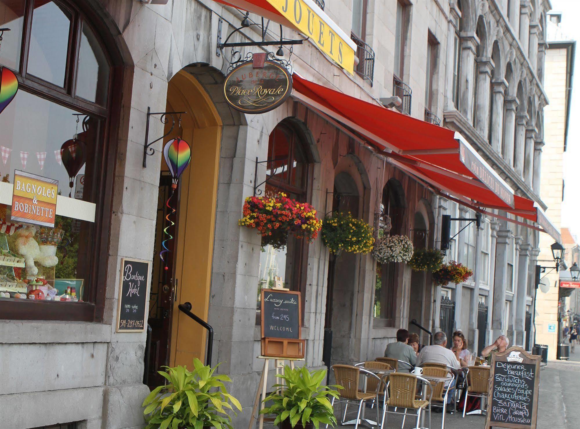 Auberge De La Place Royale Montreal Exteriér fotografie